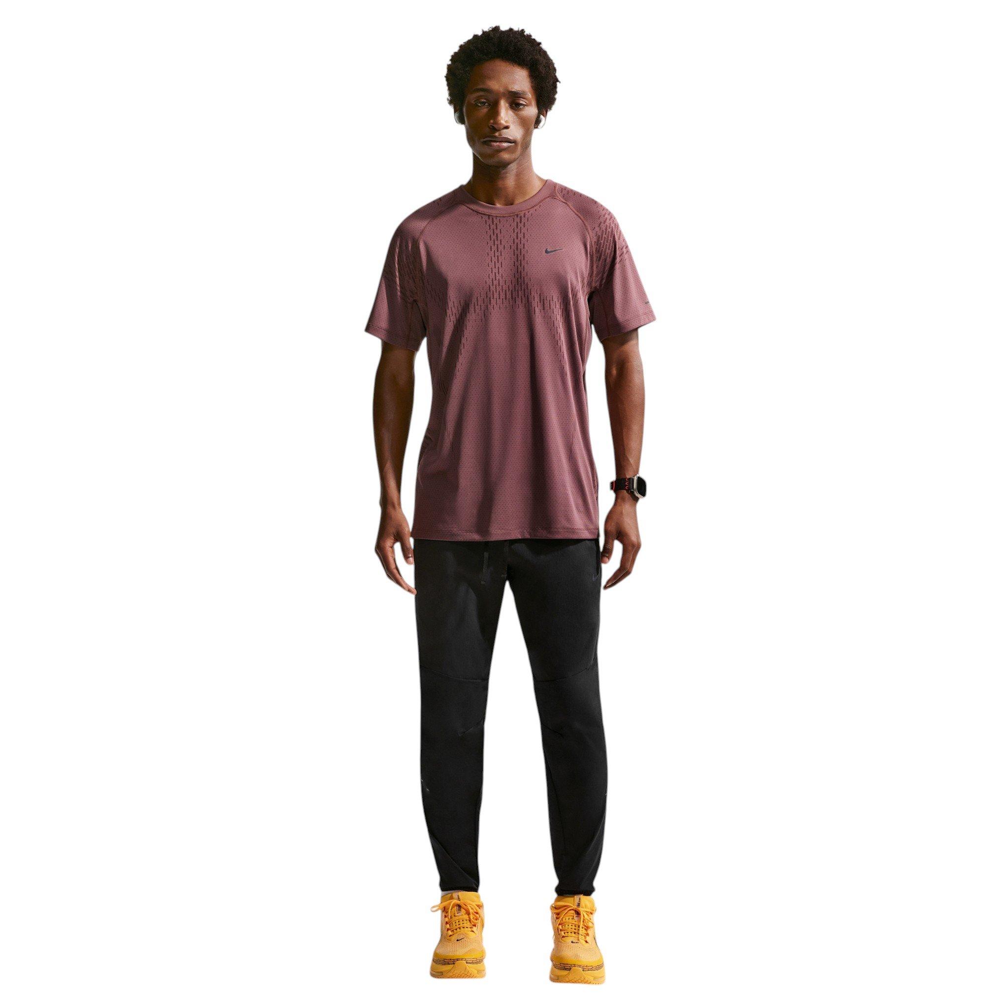 Nike Men's Stride Plus Repel Woven Running Pants - Black - BLACK